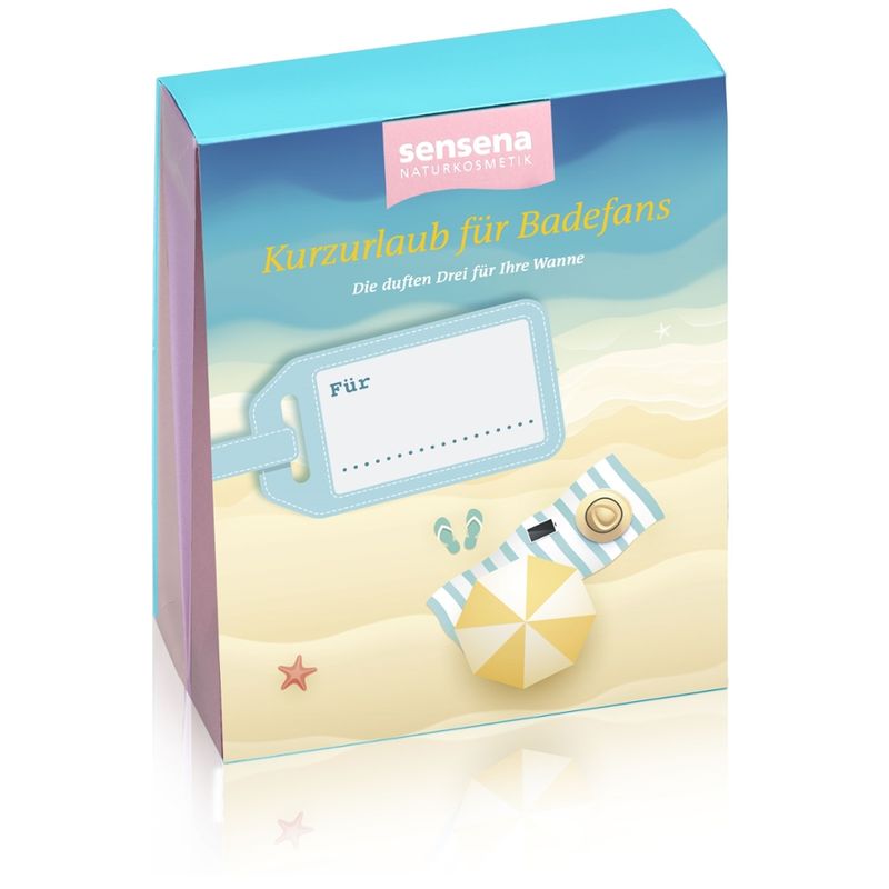 sensena Naturkosmetik Bade-Trio Kurzurlaub für Badefans - Produktbild