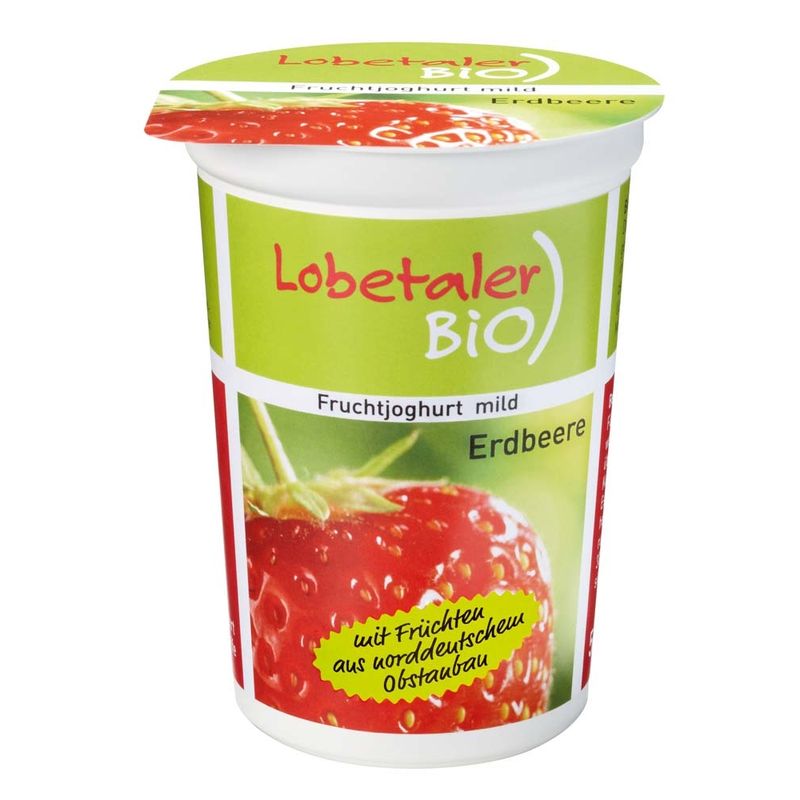 Lobetaler Bio Bio-Joghurt Erdbeere - Produktbild
