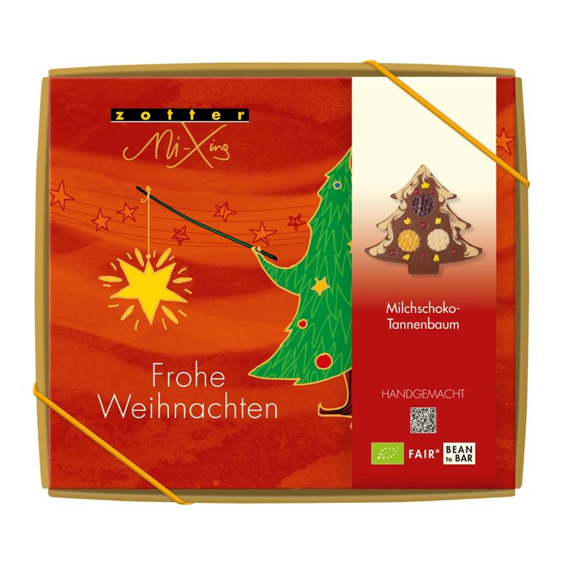 Zotter Schokolade Milchschoko-Tannenbaum - Produktbild