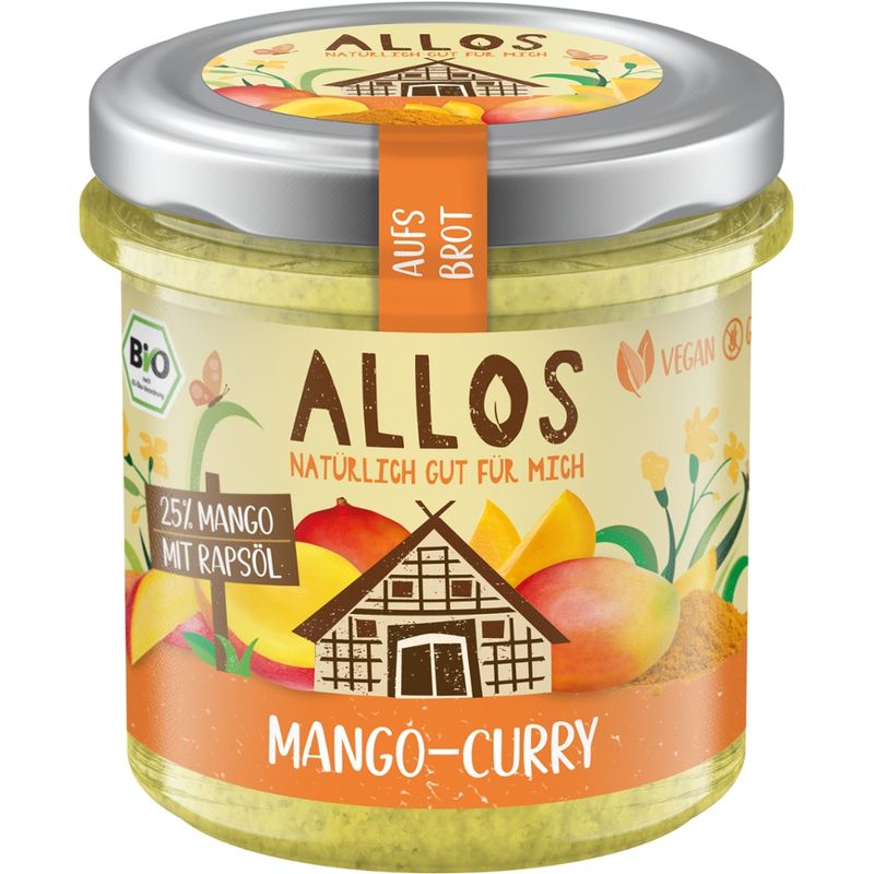 Allos aufs Brot Mango Curry - Produktbild