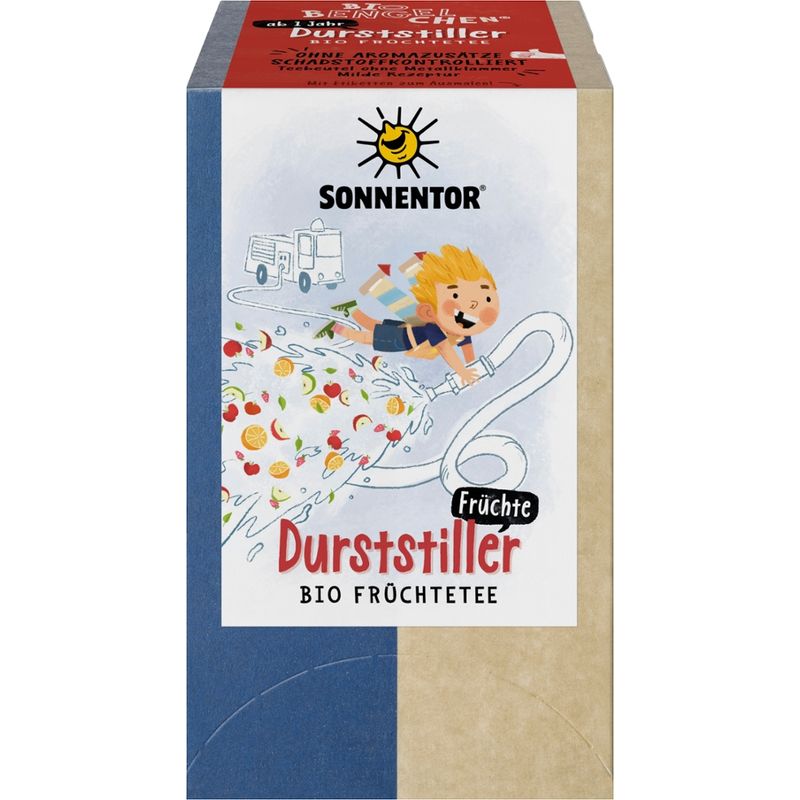 Sonnentor Durststiller Früchte Tee Bio-Bengelchen®, Doppelkammerbeutel - Produktbild