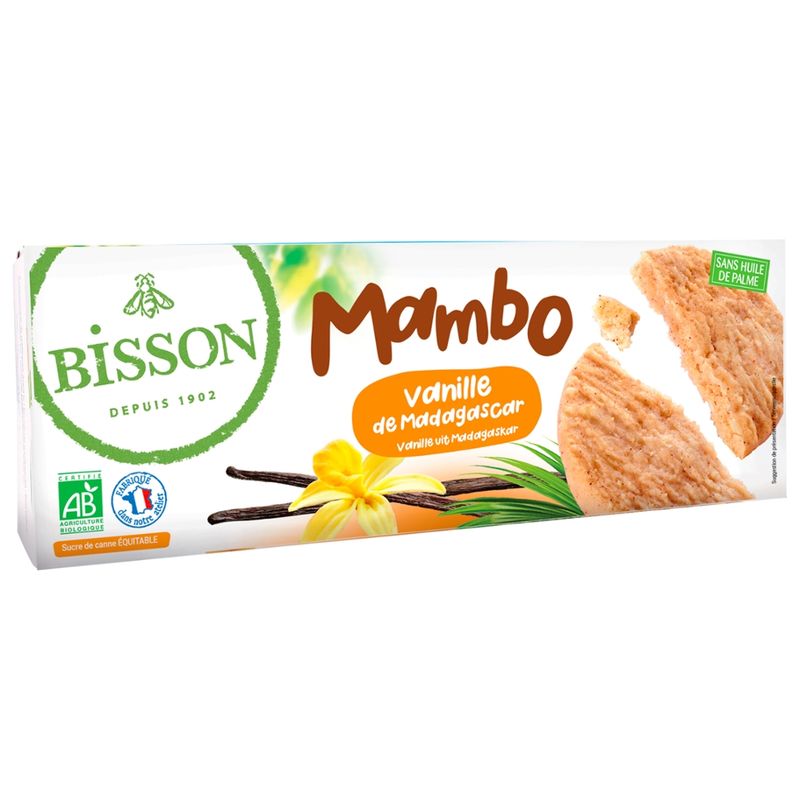 Bisson BISCUIT MAMBO VANILLE 175G - Produktbild