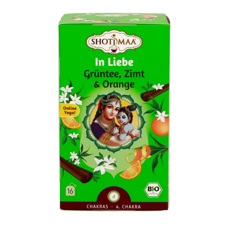 Shoti Maa In Liebe - Grüntee, Zimt & Orange - Produktbild