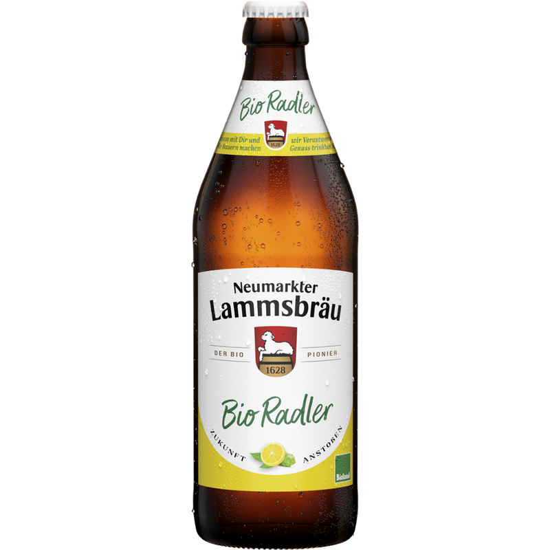 Neumarkter Lammsbräu Neumarkter Lammsbräu Bio Radler 0,5l - Produktbild